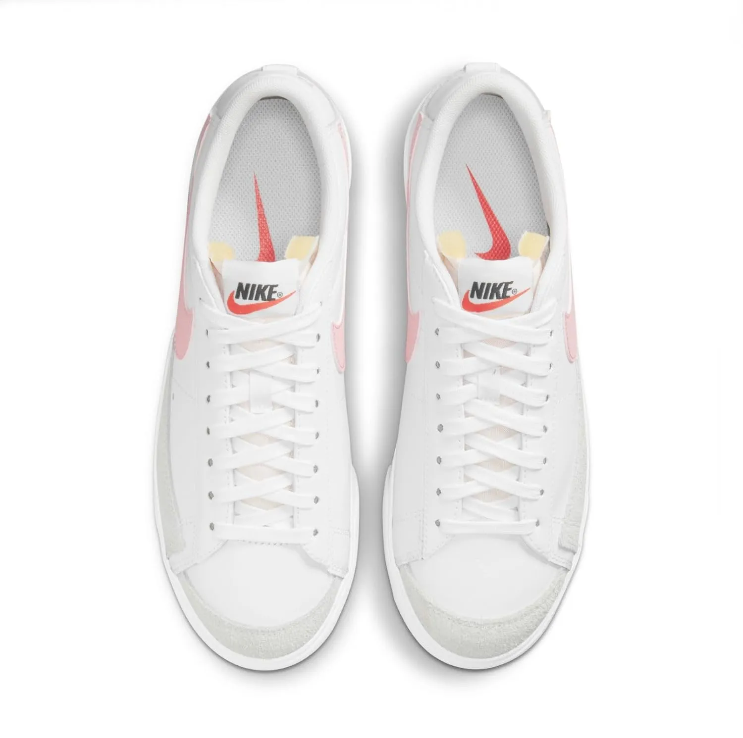 Nike Blazer Low Platform White/Pink Glaze-Summit White DJ0292 103 Women's Size 11