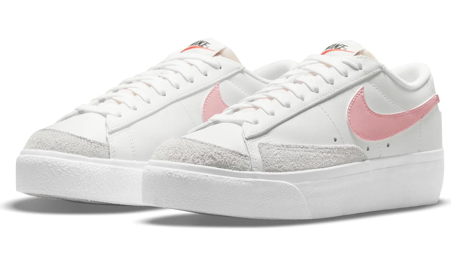 Nike Blazer Low Platform White/Pink Glaze-Summit White DJ0292 103 Women's Size 11
