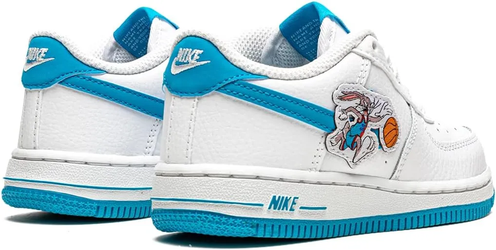 Nike Toddler Force 1 Td Space Jam Toon Squad, White/Lt Blue Fury/White