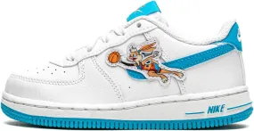 Nike Toddler Force 1 Td Space Jam Toon Squad, White/Lt Blue Fury/White