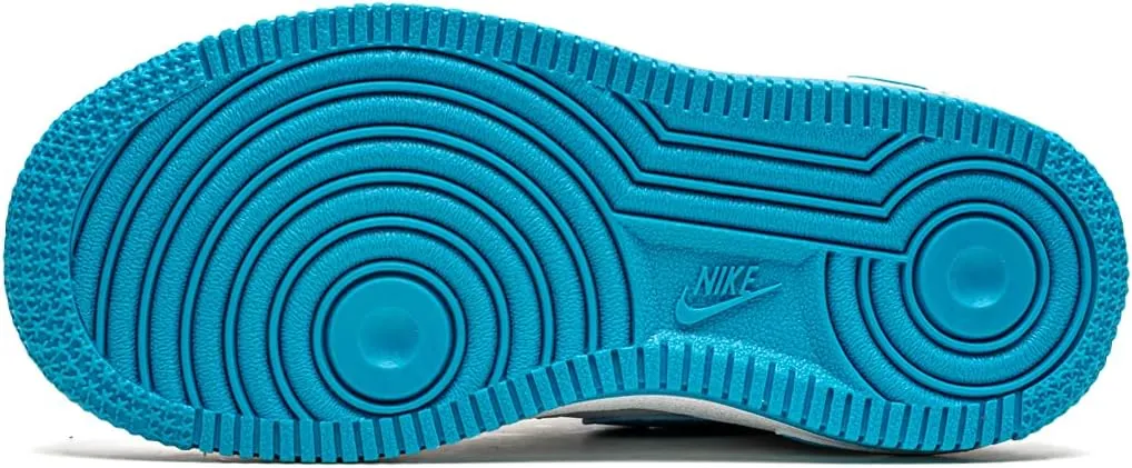 Nike Toddler Force 1 Td Space Jam Toon Squad, White/Lt Blue Fury/White