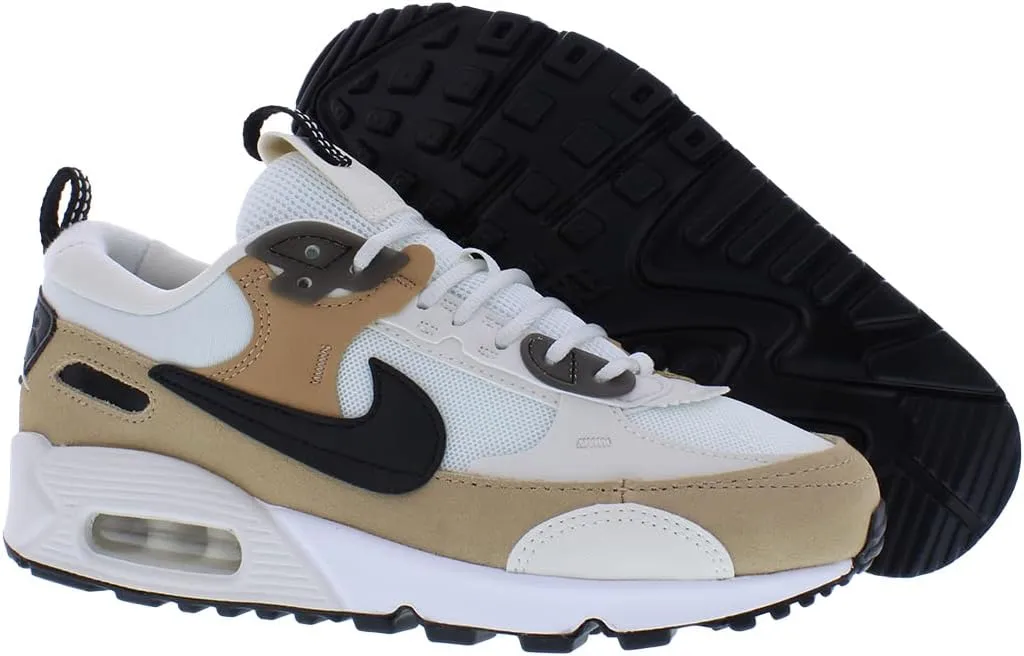 Nike Women's Air Max Excee Gymnastics Shoes, White Black, 4.5 UK
