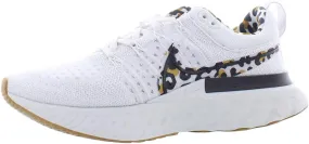 Nike Womens React Infinity Run Casual and Fashion Sneakers White 6 Medium (B,M)