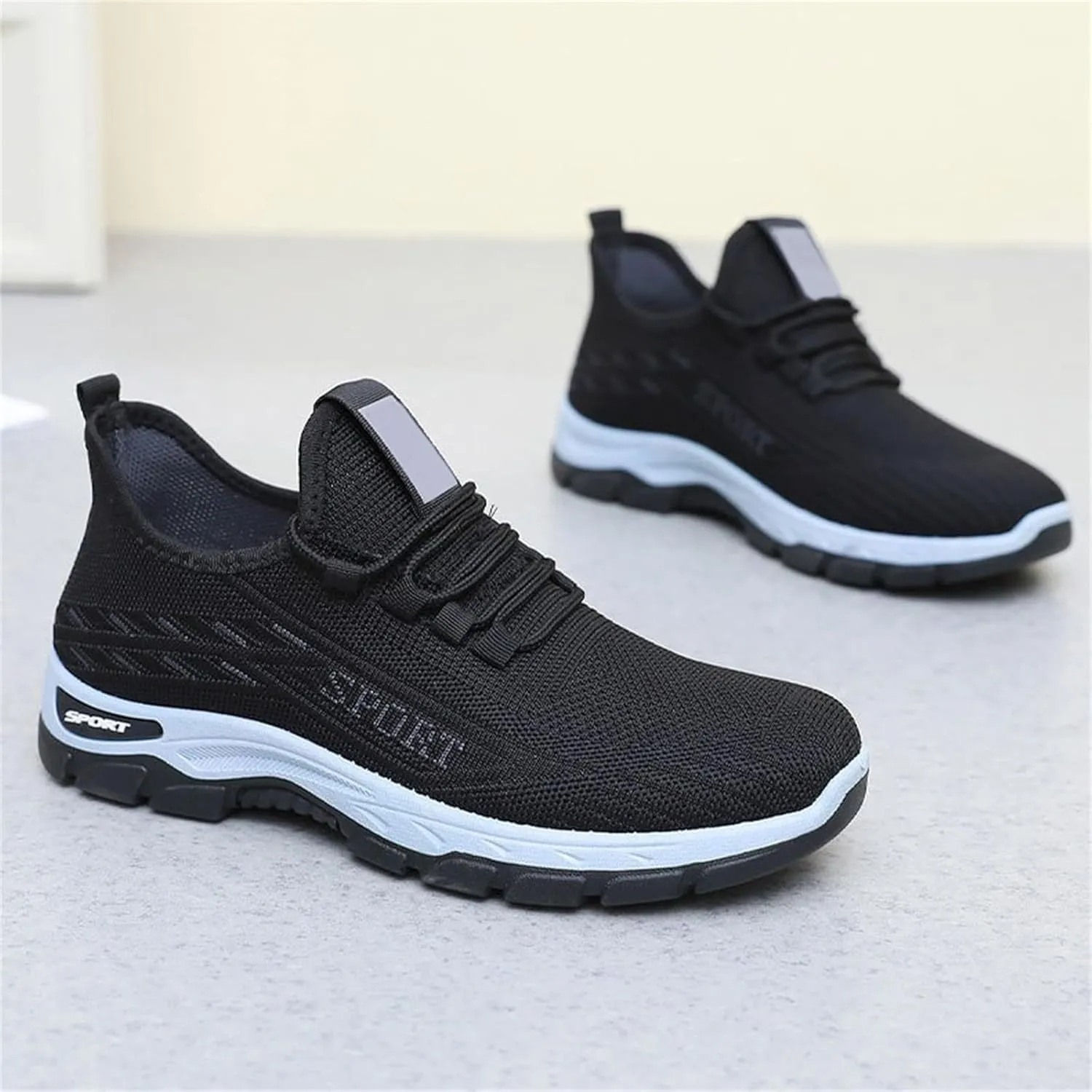 Nisza Running Shoes for Men Gym Tennis Athletic Mesh Sneakers Lightweight Sports Fashion Breathable Casual Shoes