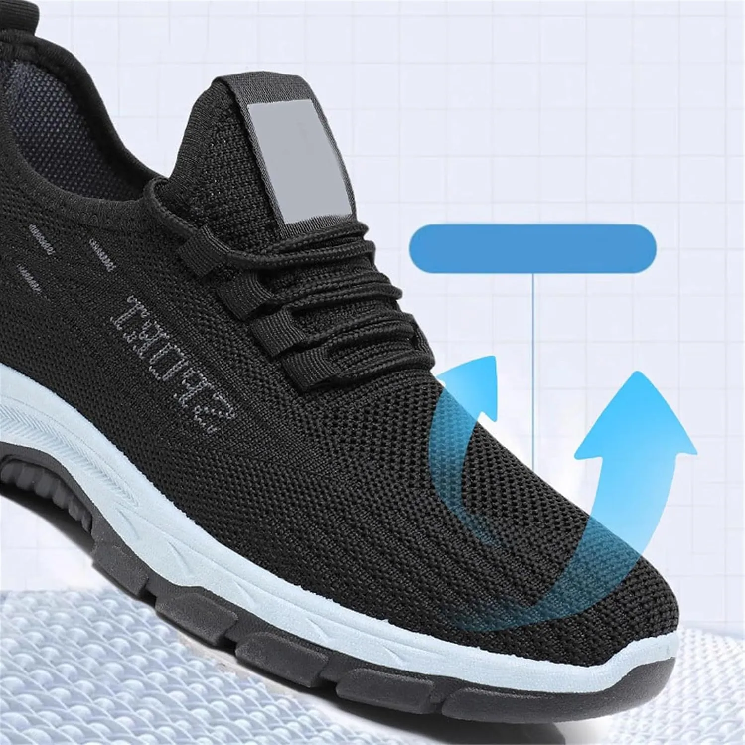 Nisza Running Shoes for Men Gym Tennis Athletic Mesh Sneakers Lightweight Sports Fashion Breathable Casual Shoes