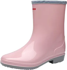 NLOMOCT Rain Boots for Women Mid Calf Mid Calf Rain Boots Waterproof Rubber Boots Short Garden Shoes Ankle Rain Shoes Outdoor