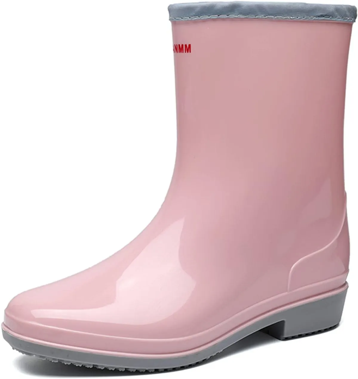 NLOMOCT Rain Boots for Women Mid Calf Mid Calf Rain Boots Waterproof Rubber Boots Short Garden Shoes Ankle Rain Shoes Outdoor