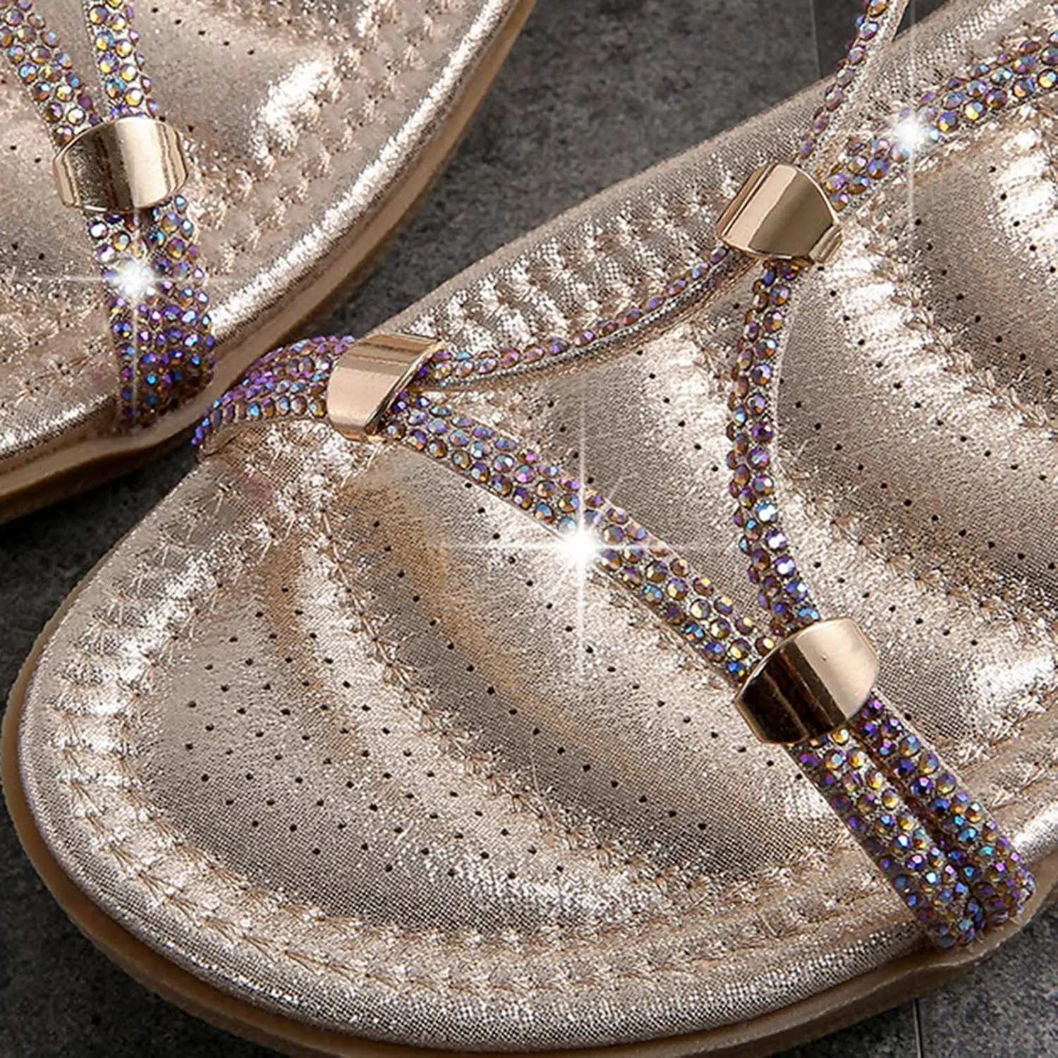 Non Slip Flat Bottom Sandals for Women Adjustable Casual Fisherman Cool Shoes Beach Non Slip Flat Sandals