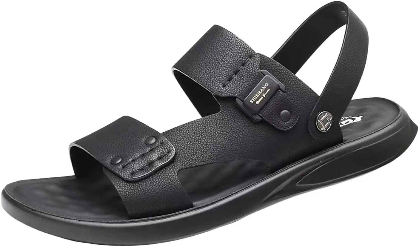 Open Toe Walking Sandals for Summer Men's Casual Sports Beach Sandals Open Toe Use Walking Shoes Outdoor Sandals
