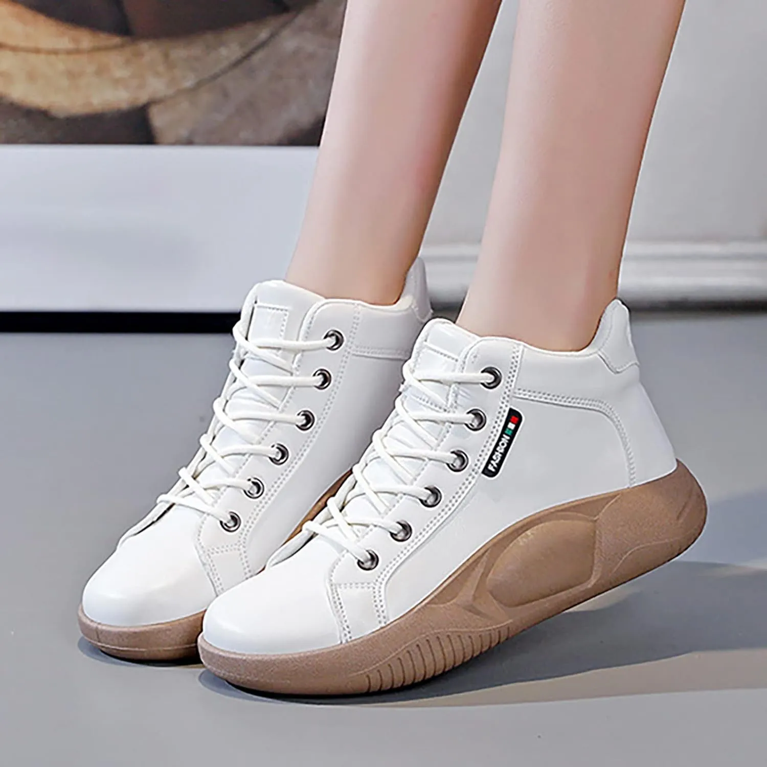 Orthopedic Comfortable Sneakers for Women Slip On Walking Shoes with Arch Support Casual Loafers Plantar Fasciitis Relief Foot Pain Diabetic