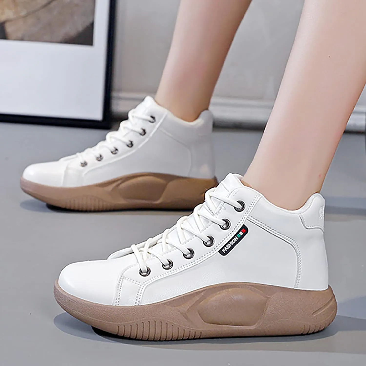 Orthopedic Comfortable Sneakers for Women Slip On Walking Shoes with Arch Support Casual Loafers Plantar Fasciitis Relief Foot Pain Diabetic