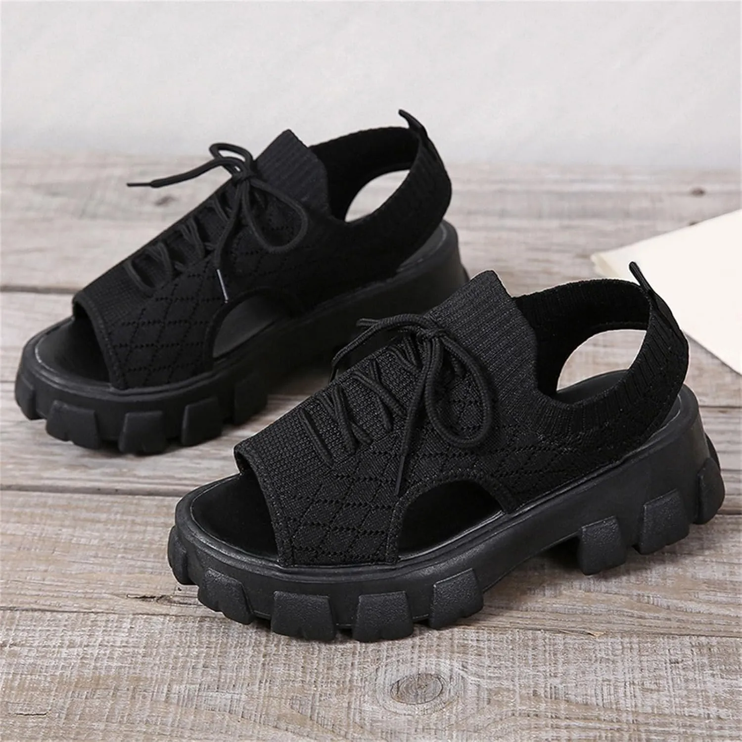 Platform Sandals for Women Comfortable Orthopedic Sandals Summer Casual Flatform Platform Wedge Slides for Women
