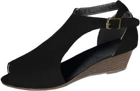 Platform Sandals for Women Comfortable Sandals for Women Walking Womens Casual Slip on Summer Wedge Sandals