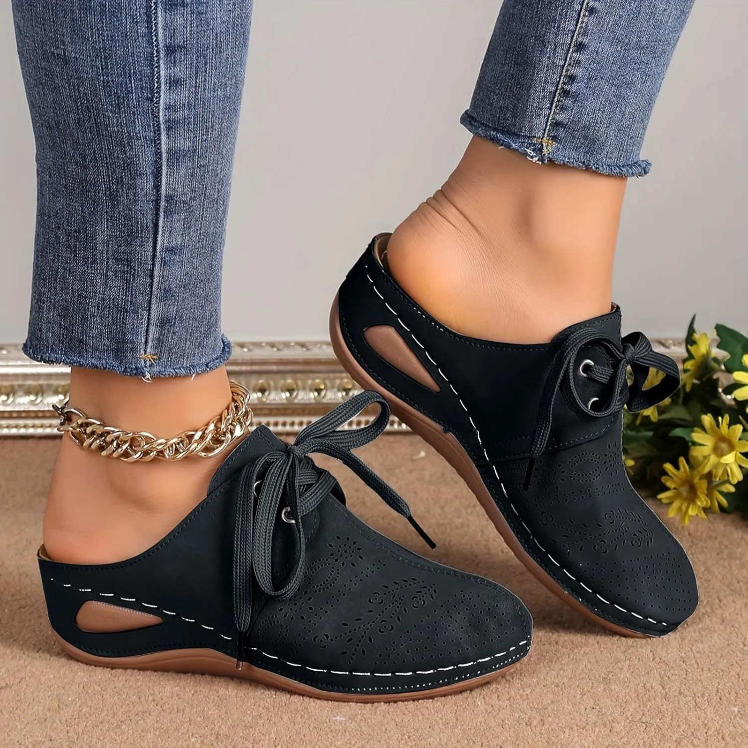 Platform Sandals for Women Lightweight for All Day Wear Summer Low Wedges Womens Comfortable Open Toe Sandal