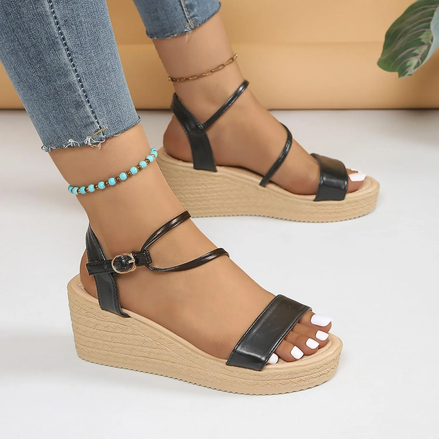 Platform Sandals for Women Platform Wedge Sandals Summer Shoes Women's Casual Summer Women Wedge Heels Shoes