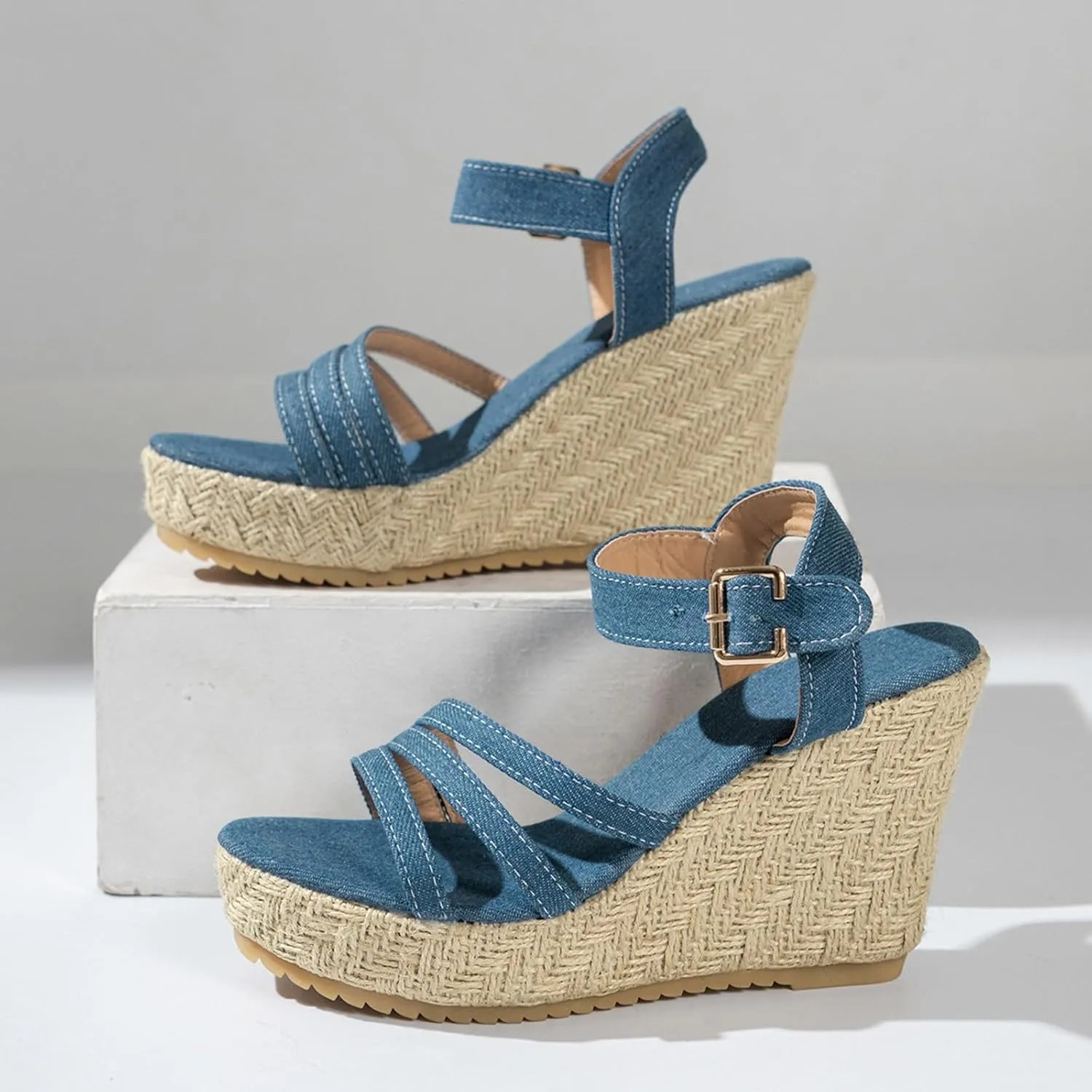Platform Sandals for Women Womens Flat Sandals Dressy Casual Women's Casual Summer Women Wedge Heels Shoes