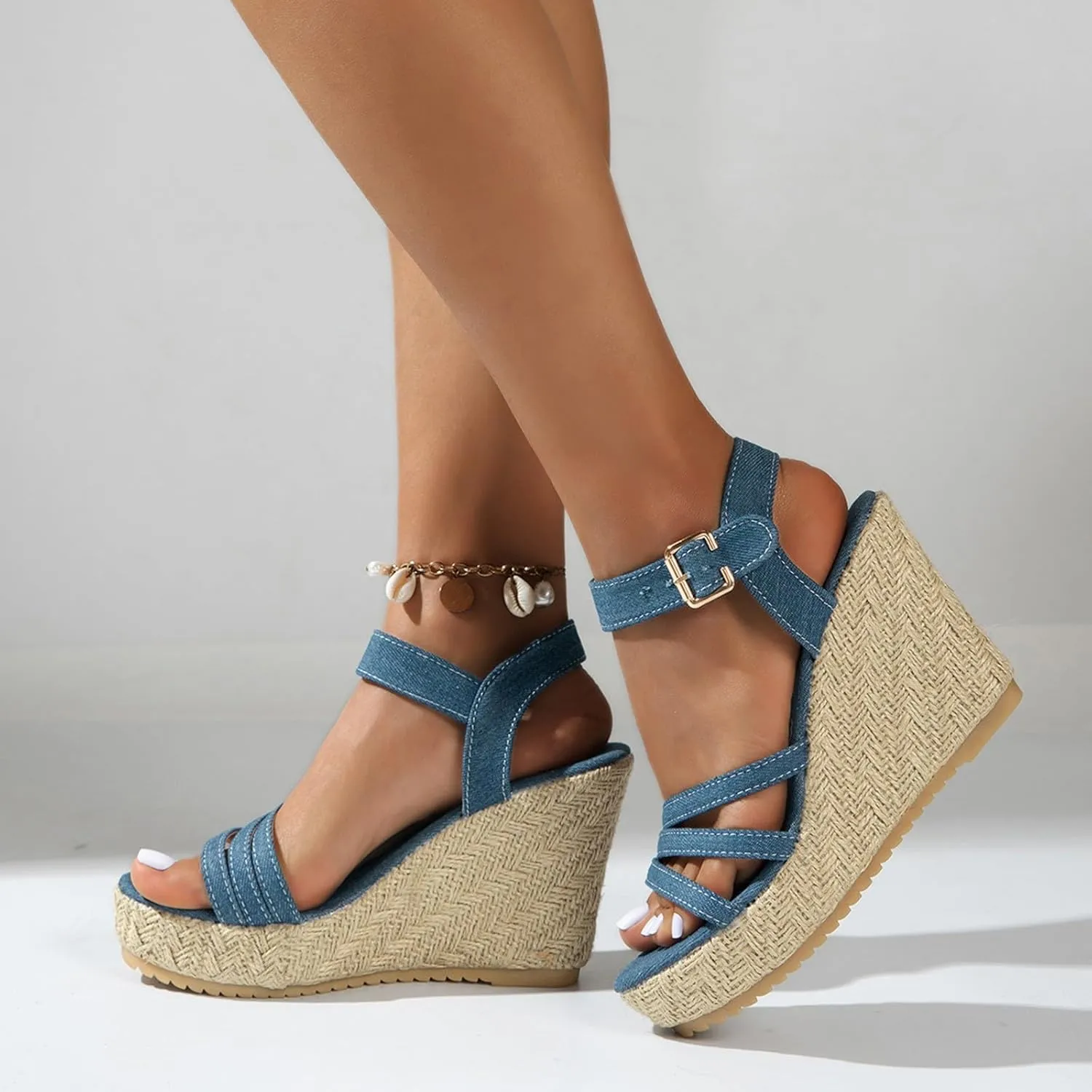 Platform Sandals for Women Womens Flat Sandals Dressy Casual Women's Casual Summer Women Wedge Heels Shoes