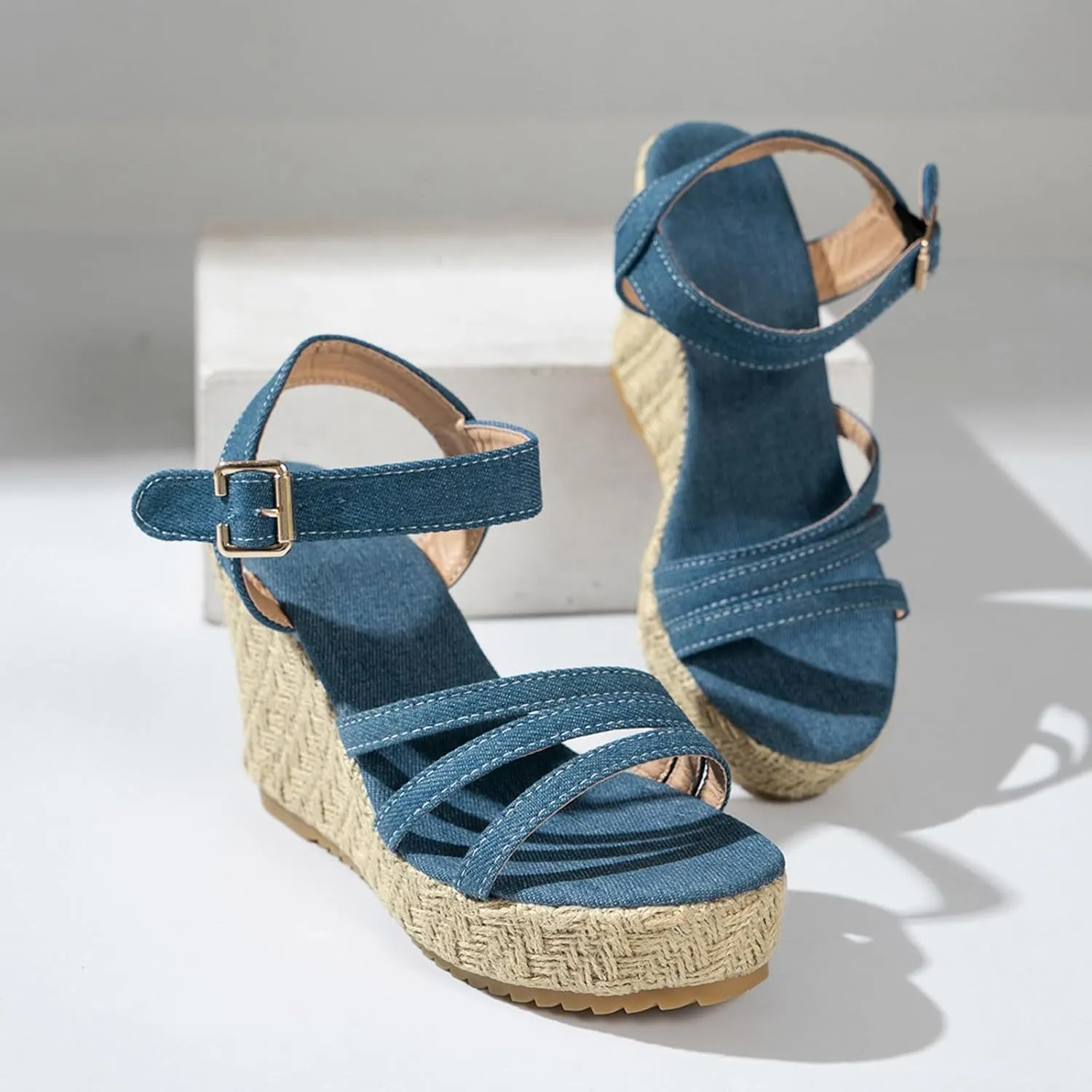 Platform Sandals for Women Womens Flat Sandals Dressy Casual Women's Casual Summer Women Wedge Heels Shoes