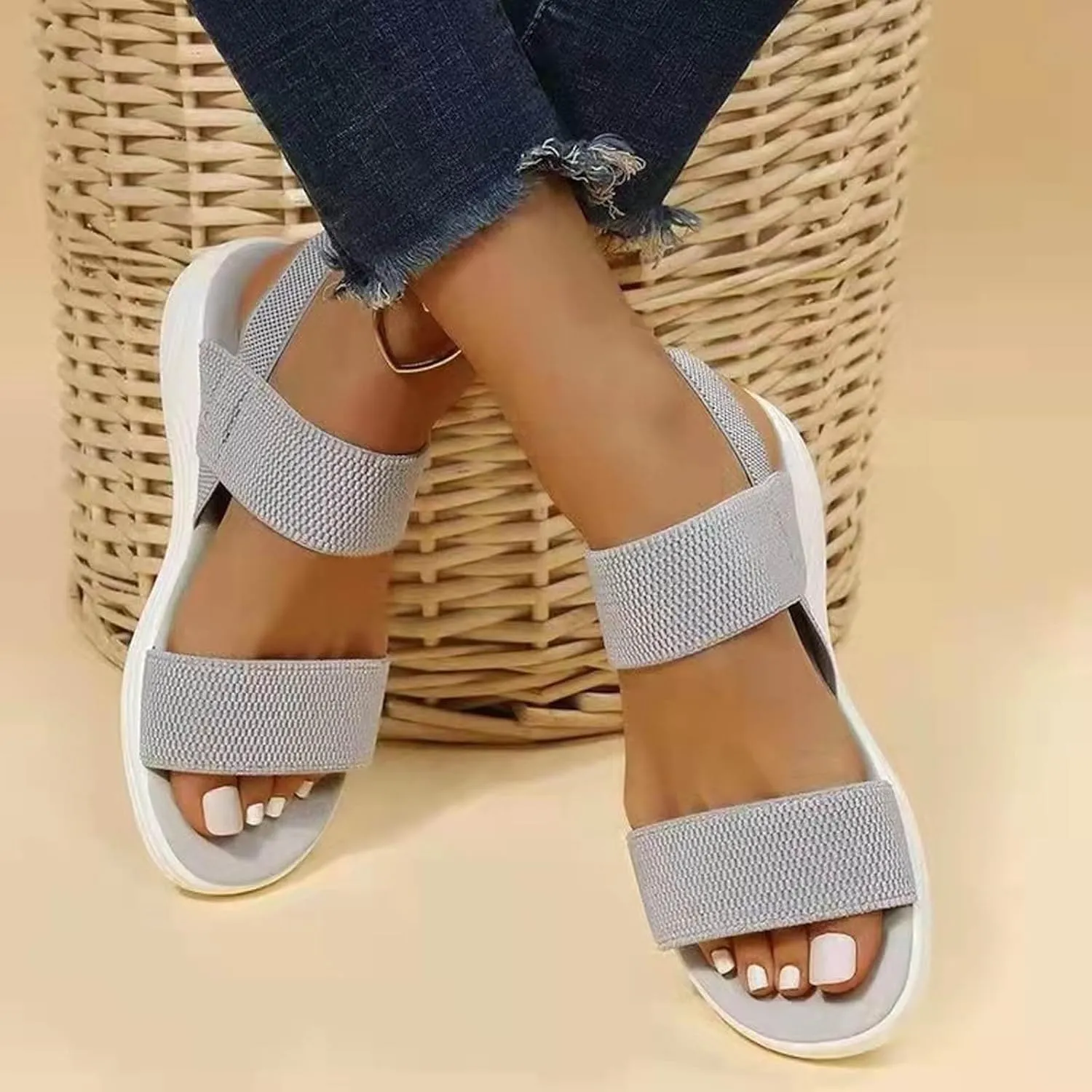 Platform Sandals for Women Womens Summer Shoes and Sandals Womens Comfort Lightweight Platform Sandals