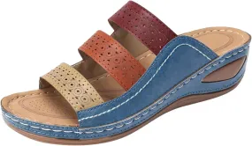 Platform Sandals for Women Womens Wedge Sandals Low Heel Dressy Sandals Women's Classic Wedge Heels Sandals