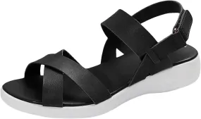 Platform Sandals Women Women's Outdoor Camping Walking Sandals for Women Wedges Open Toe Beach Sandals