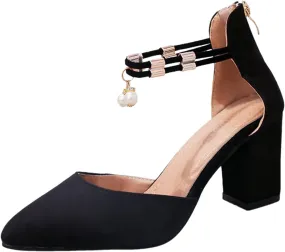 Pump Sparkly Heels Gold Shoes for Women Women's High Heels Ankle Strap Stilettos Sandals Womens Gold Heels