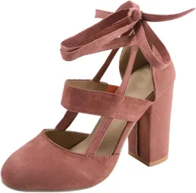Pumps Sandals for Women Chunky Heels for Women Dressy Women's High Heels Ankle Strap Stilettos Sandals Heel