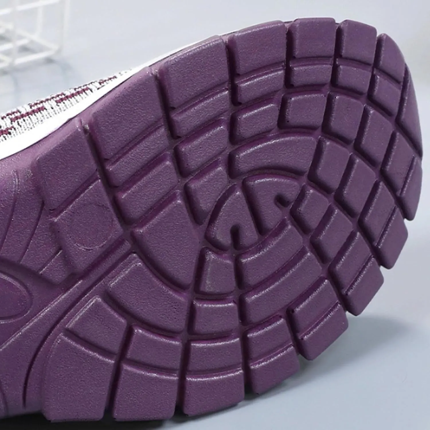 Running Shoes for Women Casual Shoes Elastic Fly Woven Mesh Shoes Hook and Loop Strap Running Shoes for Women