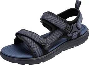 Sandals For Men Memory Foam Men Flat Sandals Fashion And Comfort Soft Bottom Beach Soft