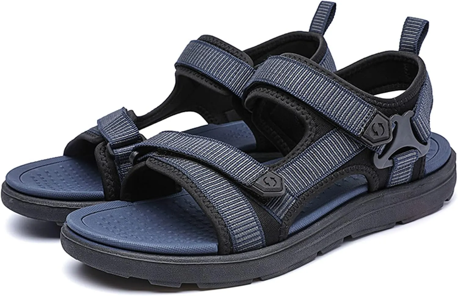 Sandals For Men Memory Foam Men Flat Sandals Fashion And Comfort Soft Bottom Beach Soft