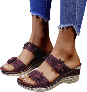 Sandals for Women Dressy Summer, Spring Sandals for Women Comfortable Slippers with Arch Support Sandal Flip Flops