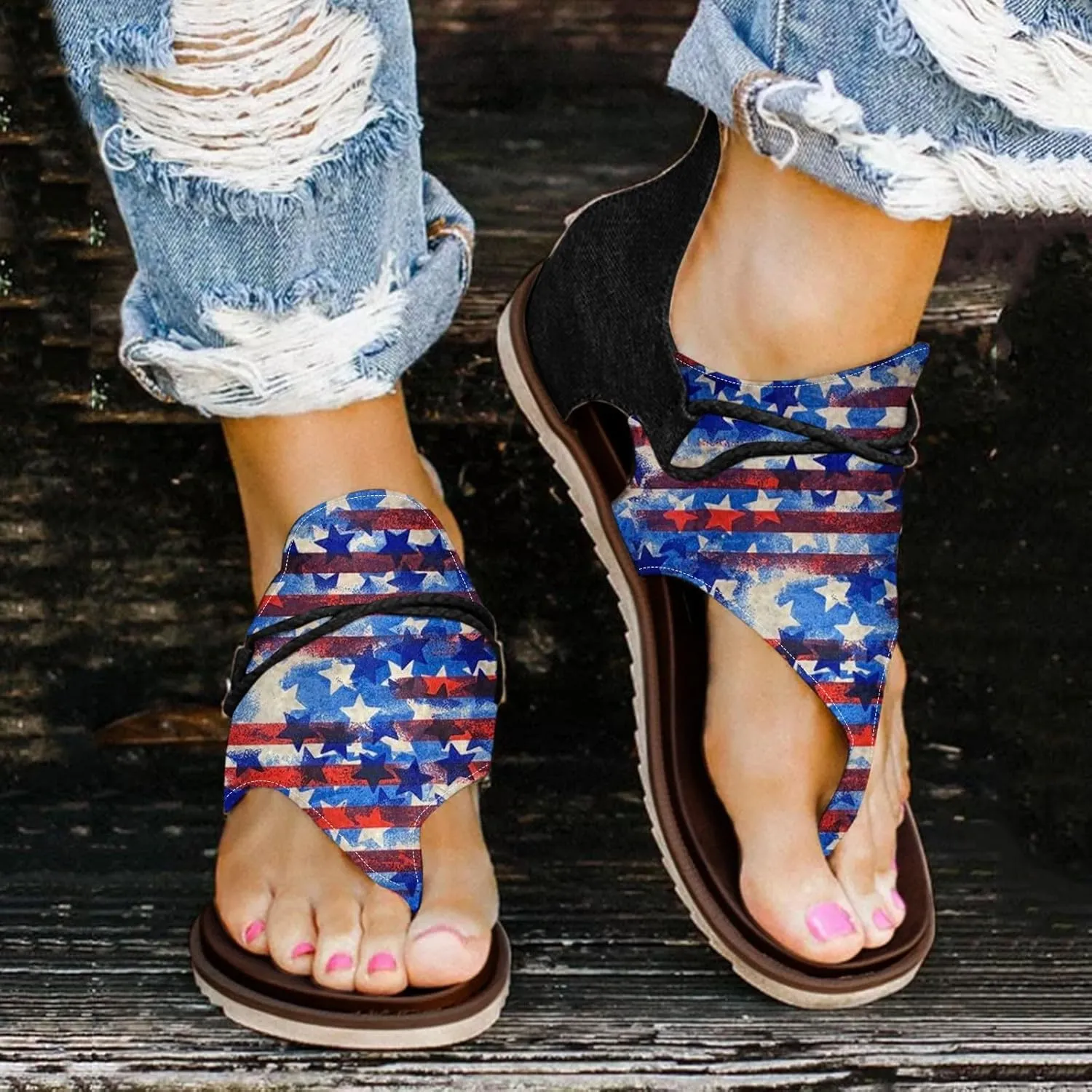 Sandals for Women Women's Classic Wedge Heels Sandals Walking Sandals Womens Summer Open Toe Wedges Sandals