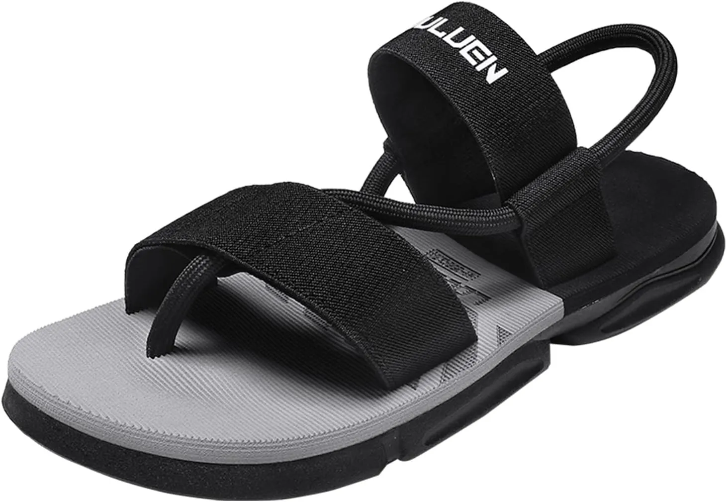 Sandals Men Rubber Beach Slipper For Men Outdoor Pvc Sole Flip Flops Summer Two Wear Sandals And Sports