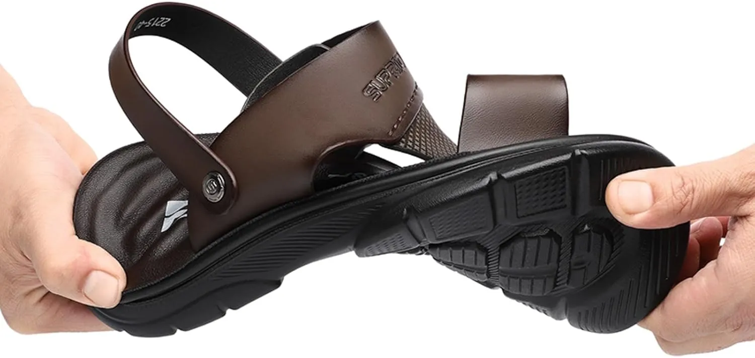 Sandals Men Size Soft Sole Comfortable Sandals Open Toe Walking Shoes Sandal Men Outdoor Beach Mens Slide Slippers