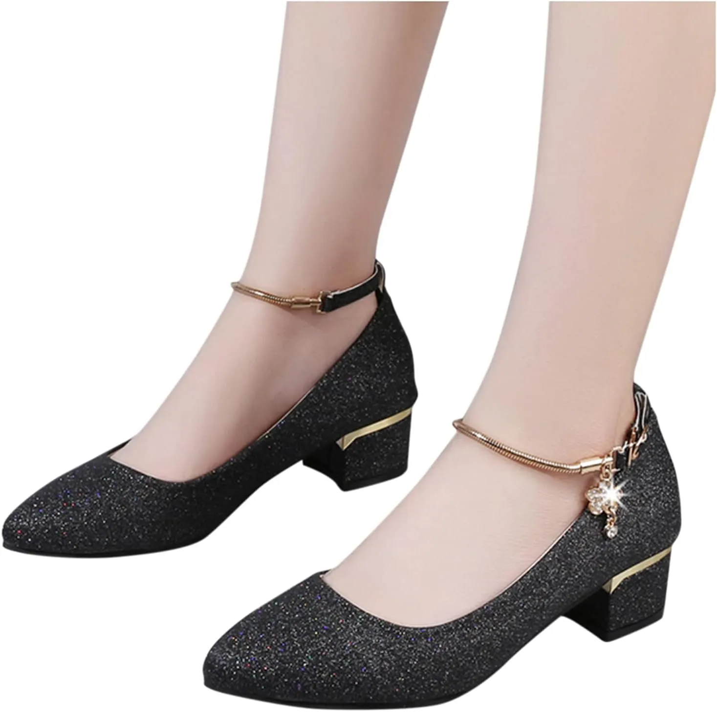 Sexy Casual Dress Shoes Sandals Single Ladies High Fashion Crystal Women Bohemian Heels Shoes Women's high Heels