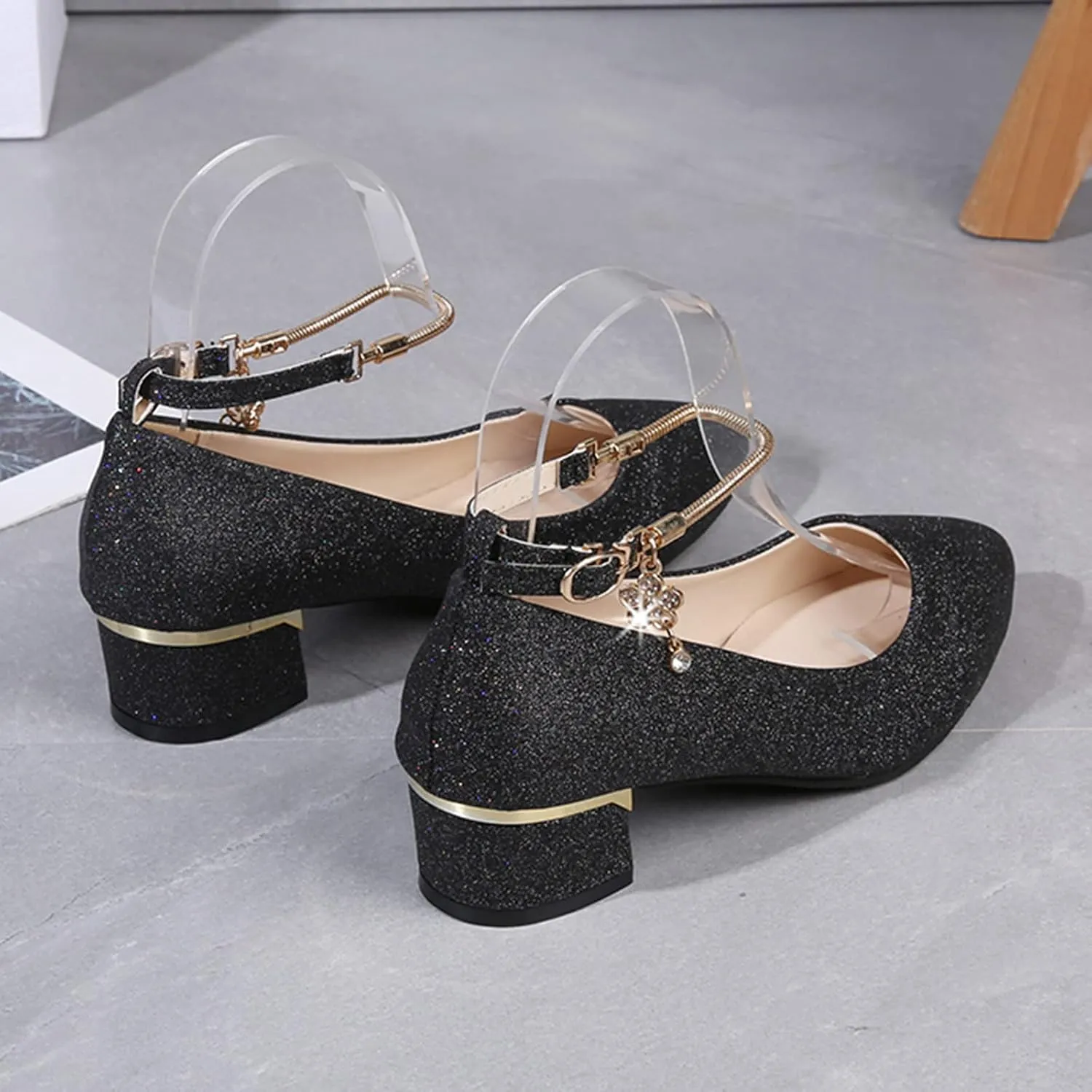 Sexy Casual Dress Shoes Sandals Single Ladies High Fashion Crystal Women Bohemian Heels Shoes Women's high Heels