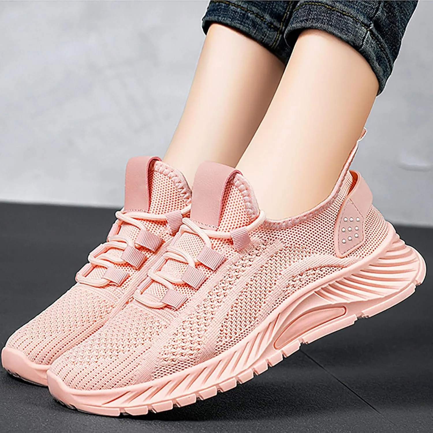 Shoes for Men Sneakers for Men Wide Width Mens Loafers Dress Shoes Closed Head Cute Cozy Women's Christmas Shoes Slip on Non Slip Low Top Casual