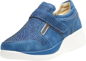 Sneaker Loafers Women Fashion Platform Comfortable Walking Shoes Lightweight Thick Rocking Bottom Shoe Footwear