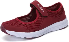 Sneakers for Women Summer Sandals Slip On Fitness Running Sports Shoes Stretch Cushion Shoes Walking Shoes