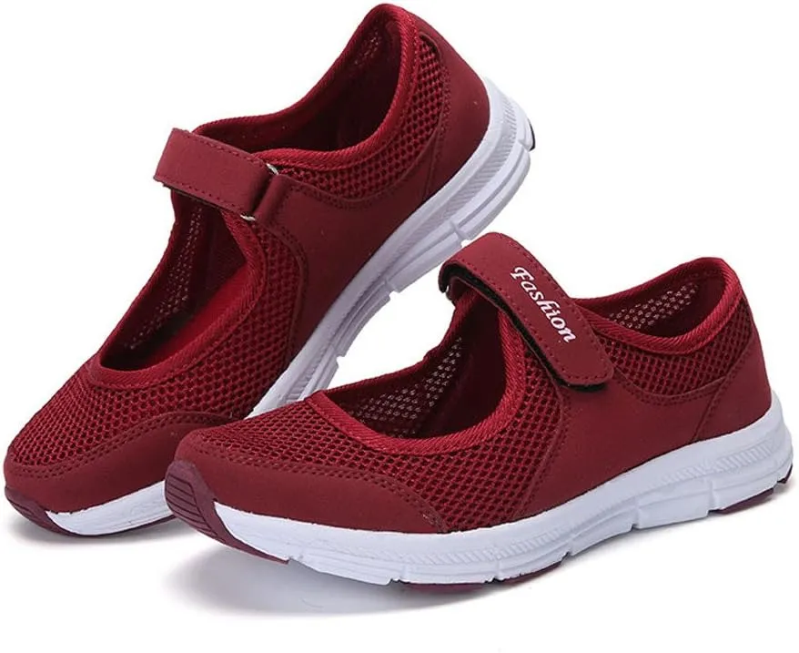 Sneakers for Women Summer Sandals Slip On Fitness Running Sports Shoes Stretch Cushion Shoes Walking Shoes