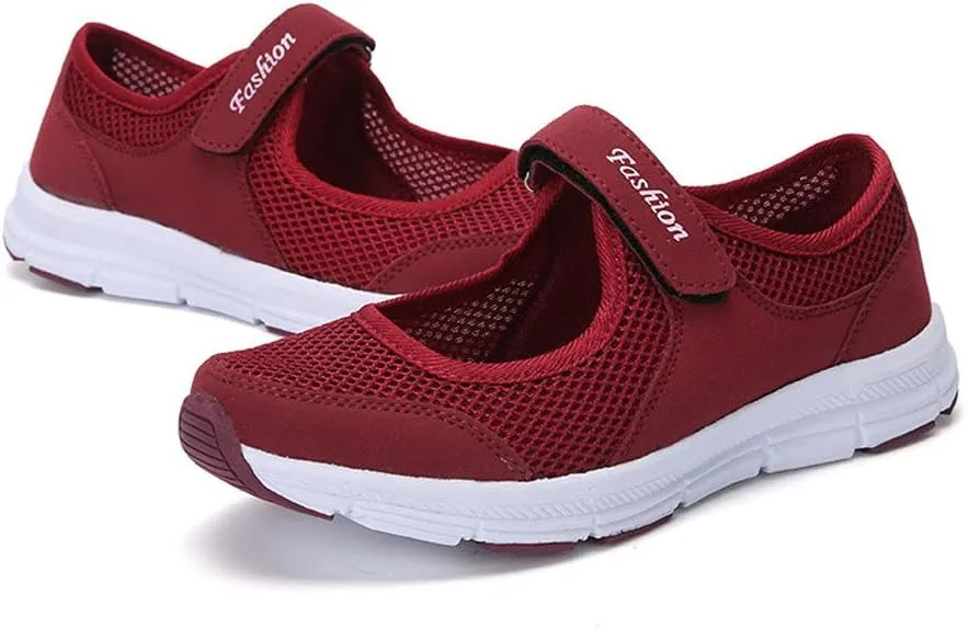 Sneakers for Women Summer Sandals Slip On Fitness Running Sports Shoes Stretch Cushion Shoes Walking Shoes