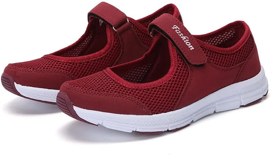 Sneakers for Women Summer Sandals Slip On Fitness Running Sports Shoes Stretch Cushion Shoes Walking Shoes