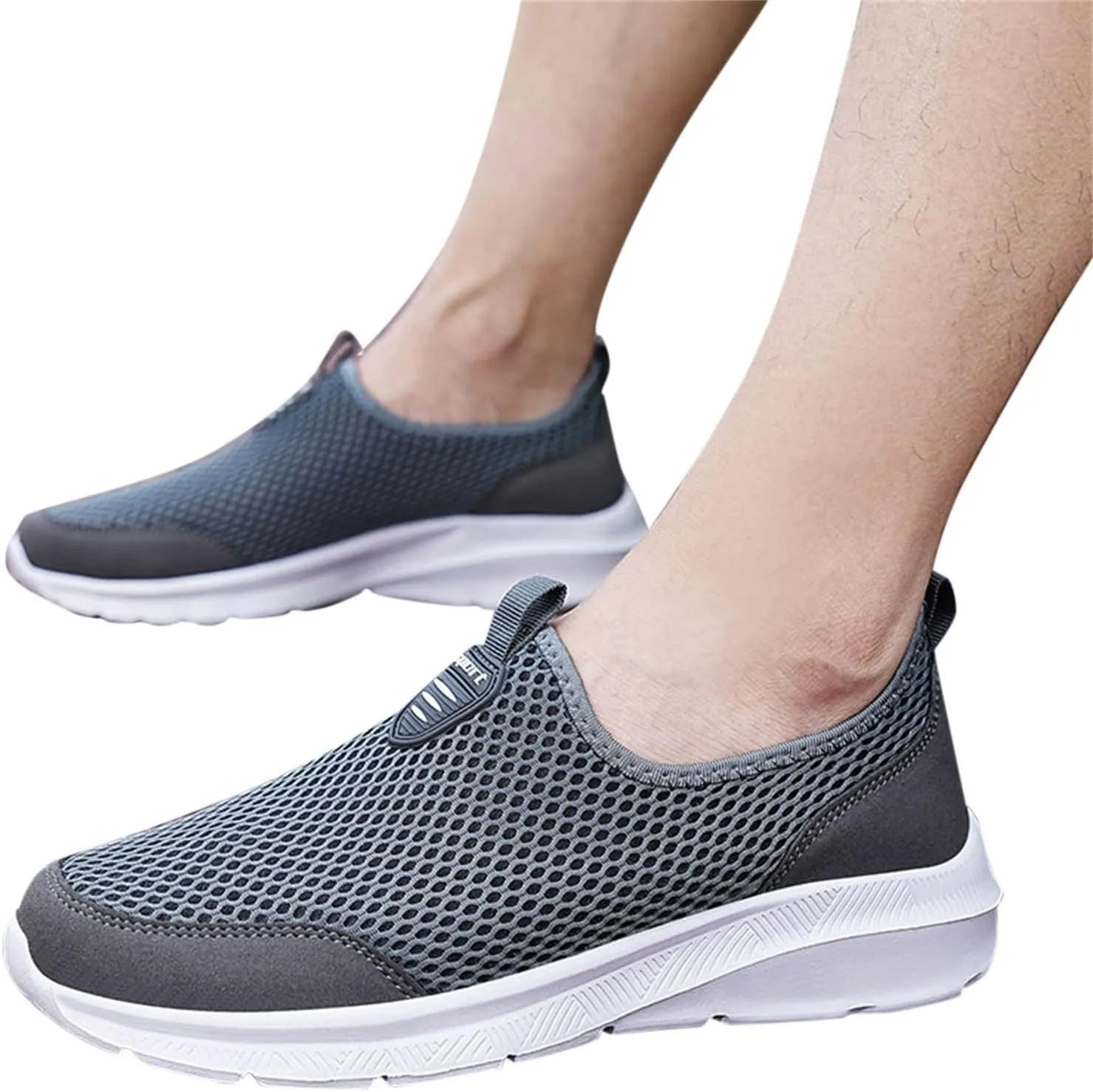 Sneakers for Women Walking Shoes Non Slip Lightweight Tennis Shoes Womens Comfortable Casual Shoes Trendy Dress Sneakers White Tennis Shoe Loafers Casual Slip On