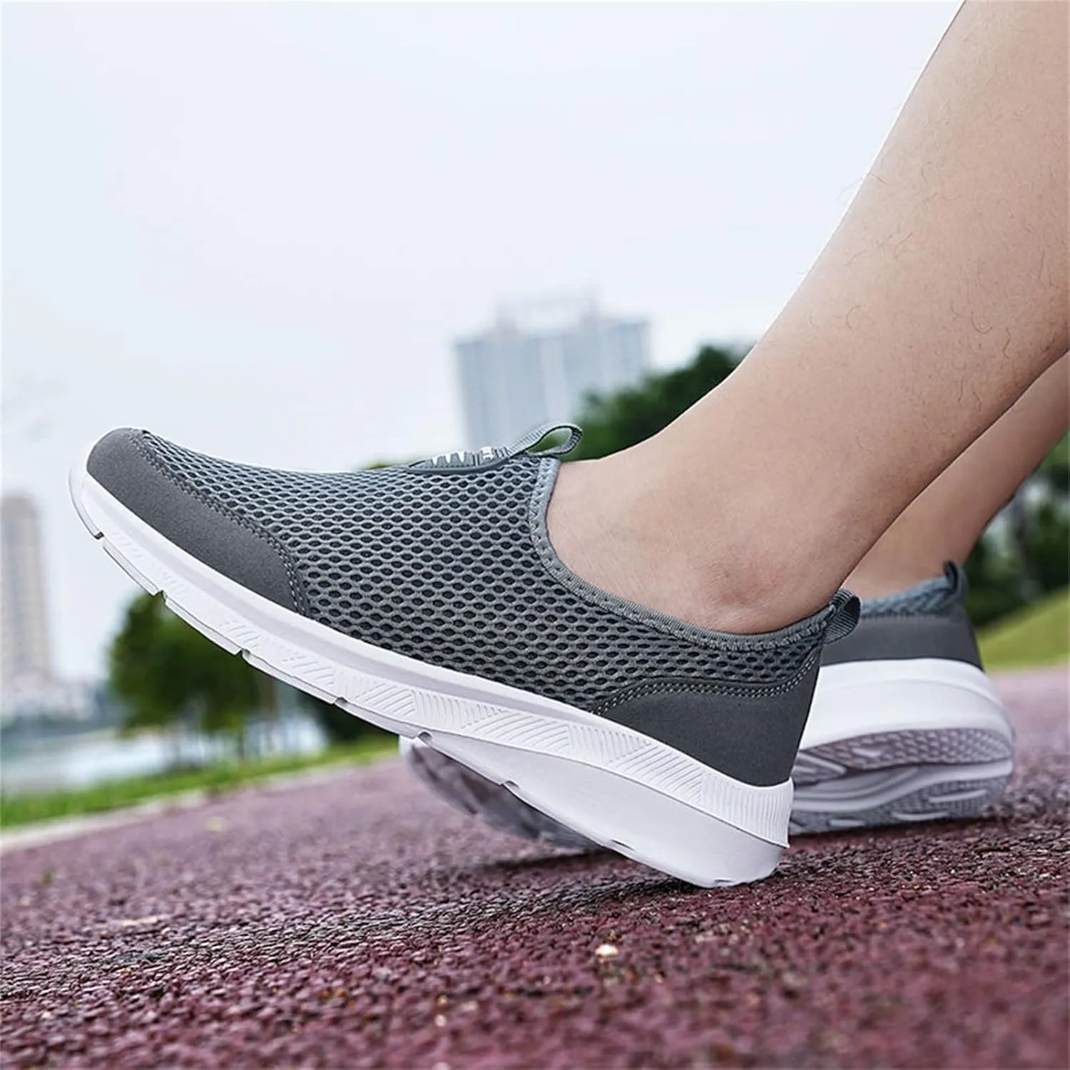 Sneakers for Women Walking Shoes Non Slip Lightweight Tennis Shoes Womens Comfortable Casual Shoes Trendy Dress Sneakers White Tennis Shoe Loafers Casual Slip On