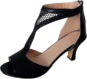 Strappy Heels for Women Prom Heeled Sandals for Women Women's Sandals Women's Chunk Low Heel Pump Sandals