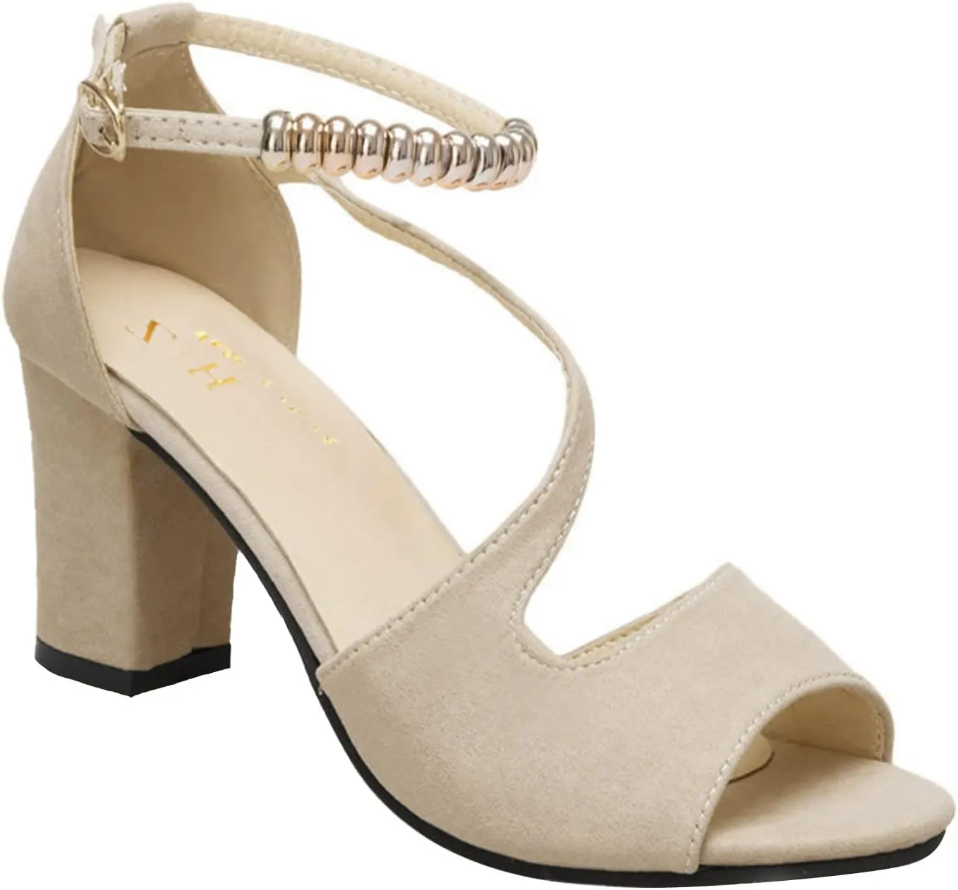 Strappy Heels Women's Lace Up Heeled Sandals Open Toe Heels for Women Womens Sandals Open Toe Strappy Sandals