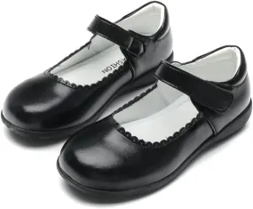 Stunner Girls Mary Jane Flats School Uniform Shoes Wedding Party Dress Shoes