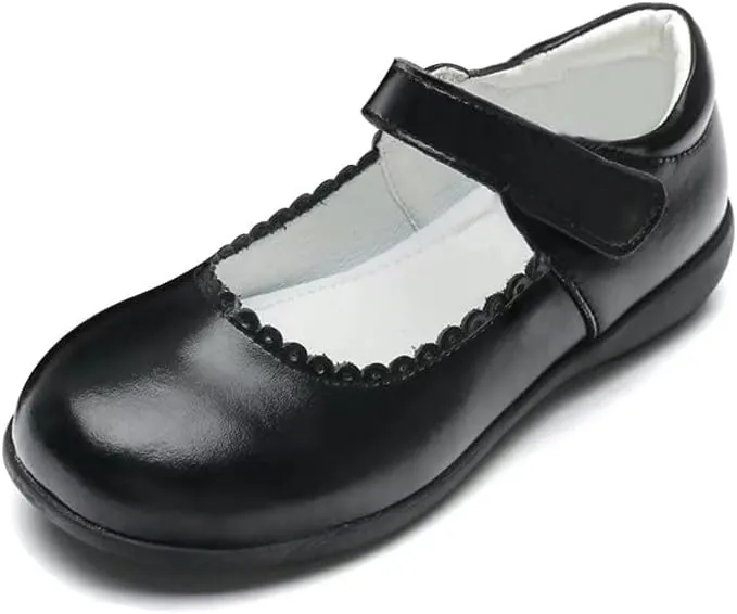 Stunner Girls Mary Jane Flats School Uniform Shoes Wedding Party Dress Shoes