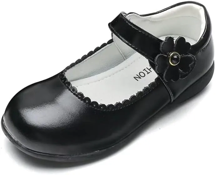 TN TANGNEST Girls Dress Shoes School Uniform Shoes Comfort Mary Jane Flats