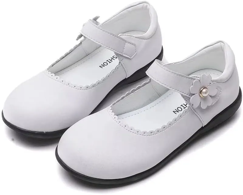 TN TANGNEST Girls Dress Shoes School Uniform Shoes Comfort Mary Jane Flats